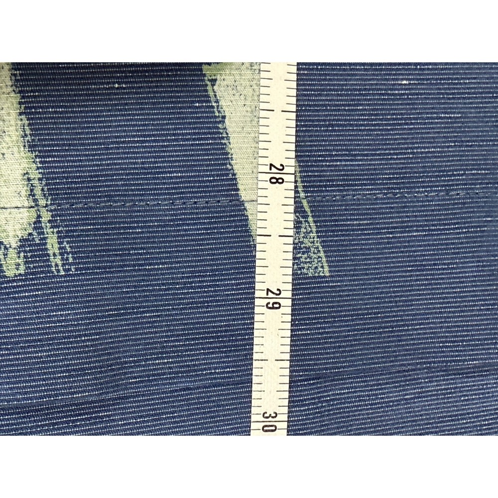 Honolua Surf Co Mens Blue Bamboo Print Button Down Shirt Comfort Fit Large - Picture 4 of 6
